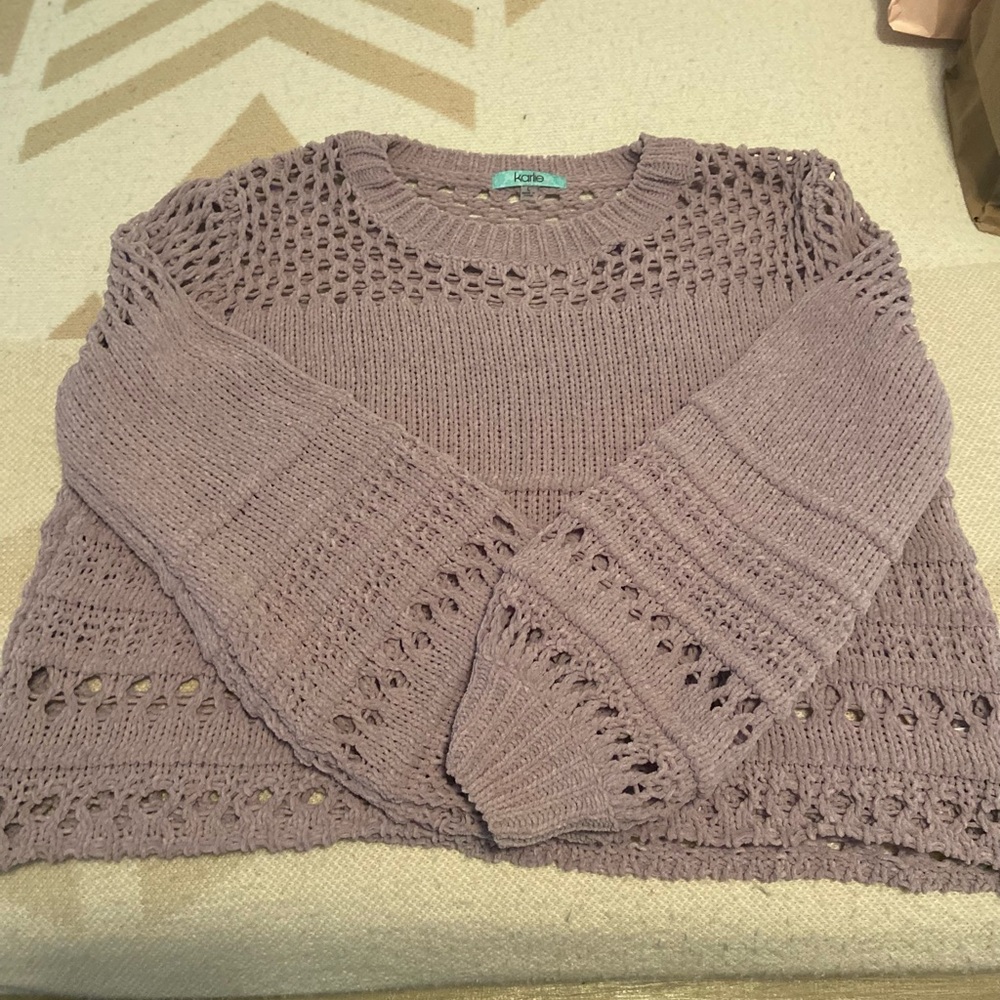 Karlie cropped sweater